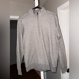 Columbia Men's Light Gray Zip-Up Sweater